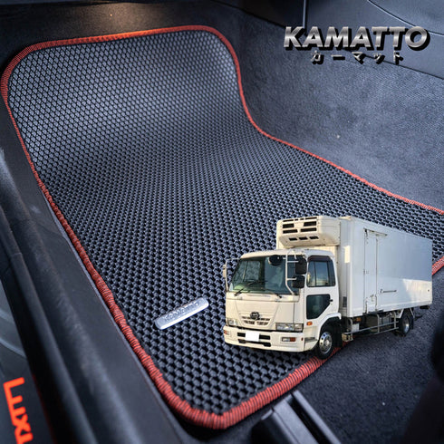 Kamatto Classic Nissan UD Truck MK37 (1993-2011) Car Floor Mat and Carpet