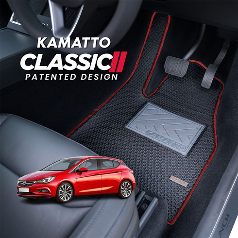 Kamatto Classic Opel Astra K B16 Hatchback (2017-2022) Car Floor Mat and Carpet