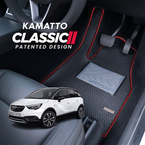Kamatto Classic Opel Crossland (2017-Present) Car Floor Mat and Carpet