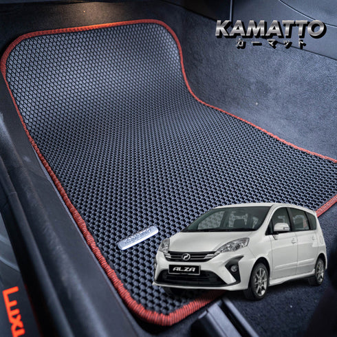 Kamatto Classic Perodua Alza M500 Manual 7-Seater (2009-2021) Car Floor Mat and Carpet