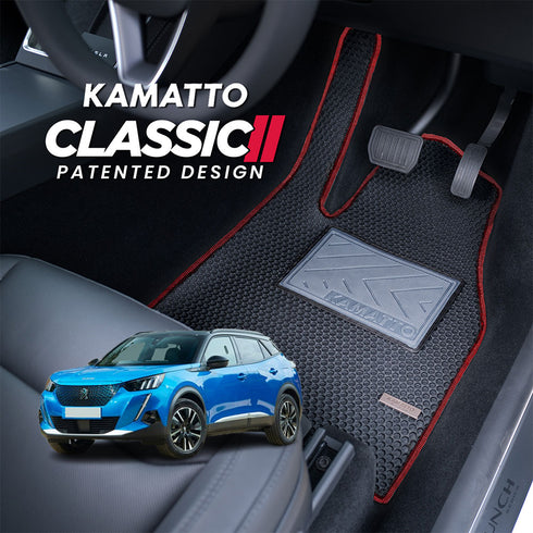Kamatto Classic Peugeot e-2008 (2022-Present) Car Floor Mat and Carpet