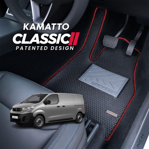 Kamatto Classic Peugeot e-Expert K0 Panel Van (2016-Present) Car Floor Mat and Carpet