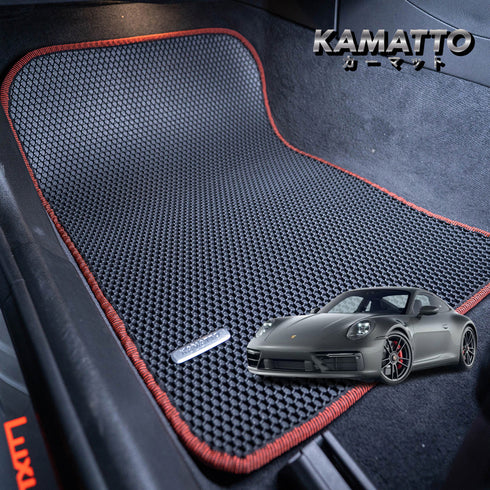 Kamatto Classic Porsche 911/992 2-Seater (2019-Present) Car Floor Mat and Carpet
