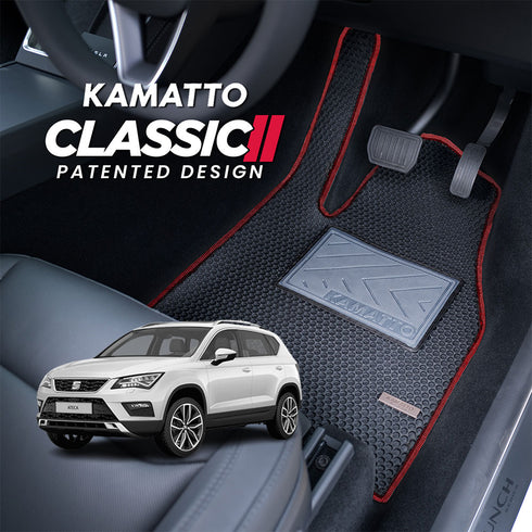 Kamatto Classic Seat Ateca (2016-Present) Car Floor Mat and Carpet