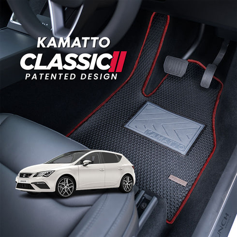 Kamatto Classic Seat Leon MK3 (2012-2019) Car Floor Mat and Carpet