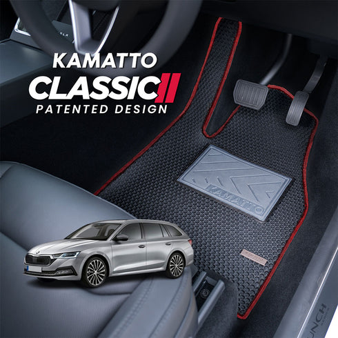 Kamatto Classic Skoda Octavia Combi NX (2020-Present) Car Floor Mat and Carpet