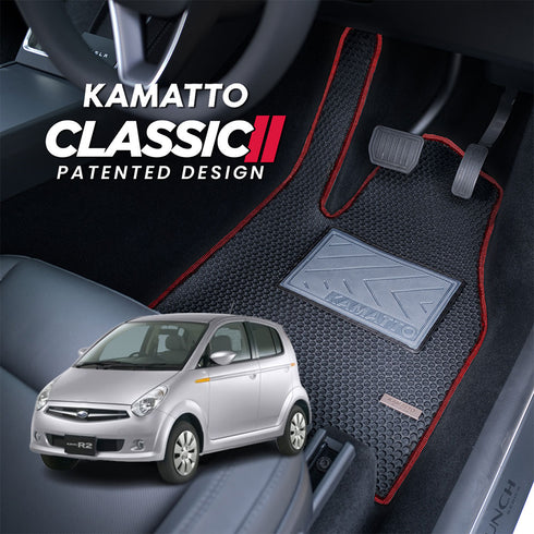 Kamatto Classic Subaru R2 (2003-2010) Car Floor Mat and Carpet