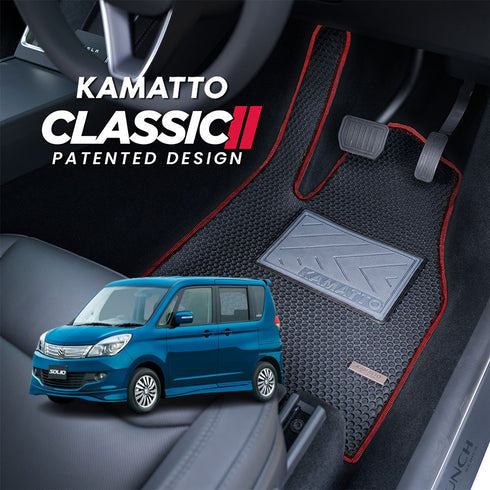 Kamatto Classic Suzuki Solio MA15S (2010-2015) Car Floor Mat and Carpet