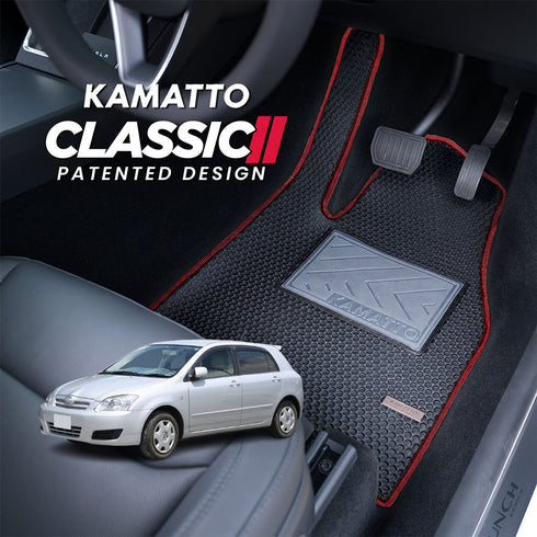Kamatto Classic Toyota Allex (2000-2007) Car Floor Mat and Carpet