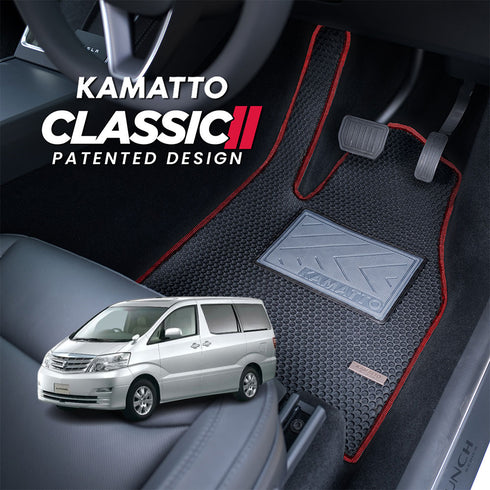Kamatto Classic Toyota Alphard AH10 with wheelchair accessible (2002-2008) Car Floor Mat and Carpet