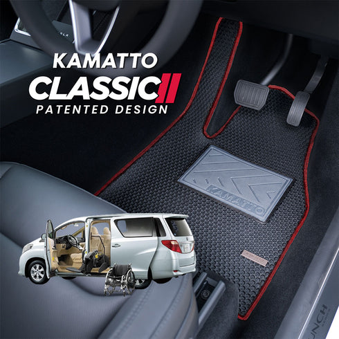 Kamatto Classic Toyota Alphard AH20 with Wheelchair Accessible (2008-2014) Car Floor Mat and Carpet