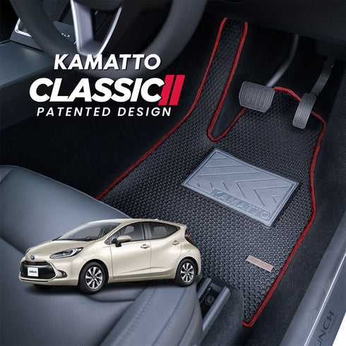 Kamatto Classic Toyota Aqua (2022-Present) Car Floor Mat and Carpet
