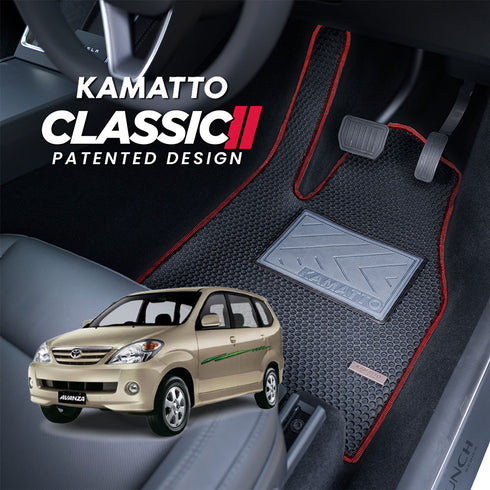 Kamatto Classic Toyota Avanza F600 Pre-Facelift (2003-2007) Car Floor Mat and Carpet