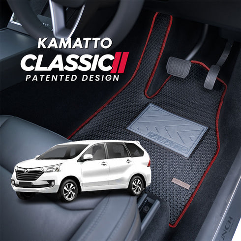 Kamatto Classic Toyota Avanza F650 Facelift (2015-2023) Car Floor Mat and Carpet