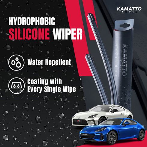 Kamatto Wiper Toyota GR86/Subaru BRZ ZN8/ZD8 (2022-Present) Hydrophobic Silicone Water Repelling Coating