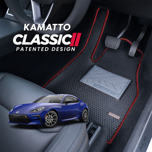 Kamatto Classic Toyota GR86/Subaru BRZ ZN8/ZD8 Manual (2022-Present) Car Floor Mat and Carpet