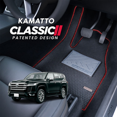 Kamatto Classic Toyota Land Cruiser J300 ZX 7-Seater (2022-Present) Car Floor Mat and Carpet