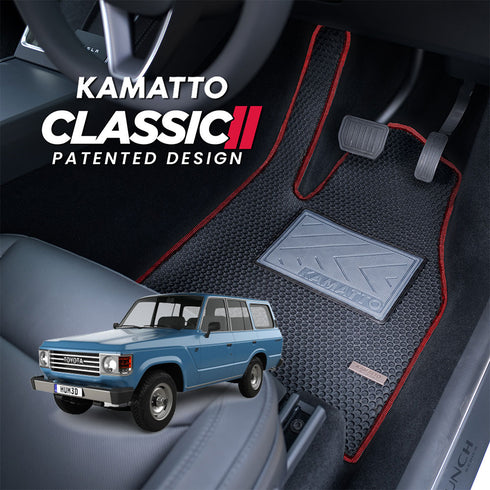 Kamatto Classic Toyota Land Cruiser J60 (1980-1990) Car Floor Mat and Carpet