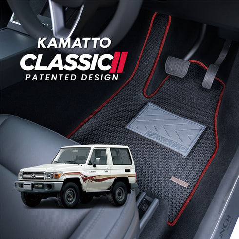 Kamatto Classic Toyota Land Cruiser J70 3-Door (1984-1999) Car Floor Mat and Carpet