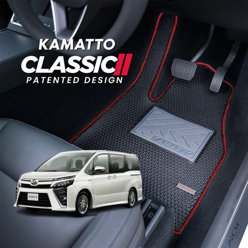 Kamatto Classic Toyota Noah / Voxy R80 7 Seater Hybrid (2017-2021) Car Floor Mat and Carpet