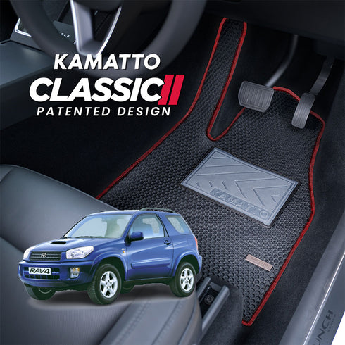 Kamatto Classic Toyota RAV4 3-Door XA20 (2000-2005) Car Floor Mat and Carpet