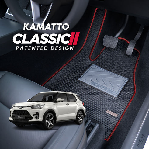 Kamatto Classic Toyota Raize / Perodua Ativa (2020-Present) Car Floor Mat and Carpet
