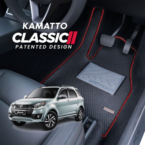 Kamatto Classic Toyota Rush 7 Seater F700 LWB (2008-2017) Car Floor Mat and Carpet