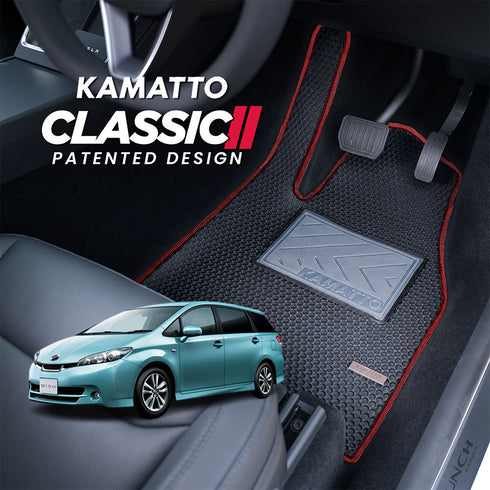 Kamatto Classic Toyota Wish AE20 7-Seater ZGE25 4WD (2009-2017) Car Floor Mat and Carpet