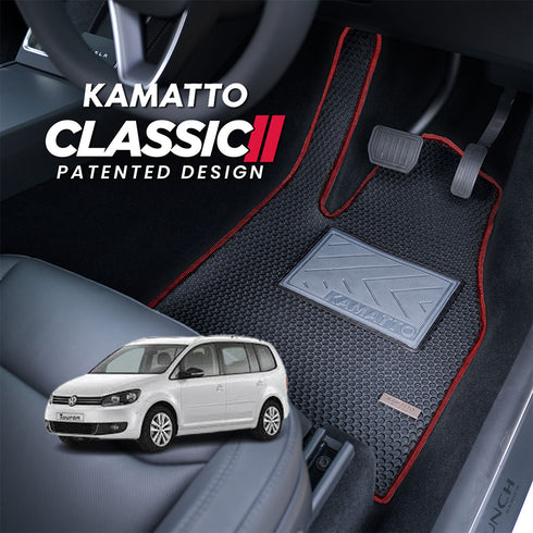 Kamatto Classic Volkswagen Cross Touran (2011-2015) Car Floor Mat and Carpet
