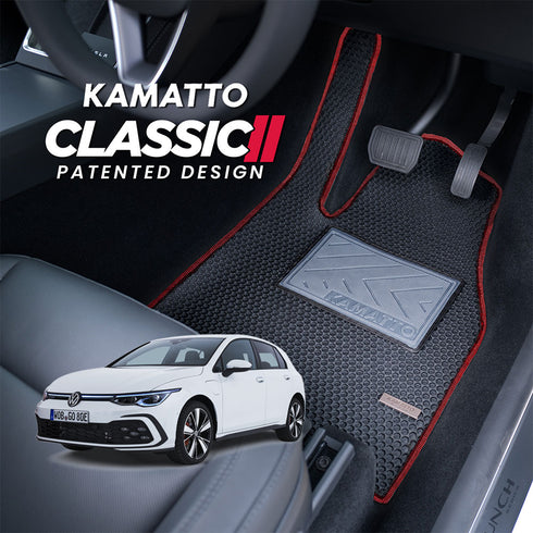 Kamatto Classic Volkswagen Golf MK8 Hatchback (2019-Present) VW Car Floor Mat and Carpet