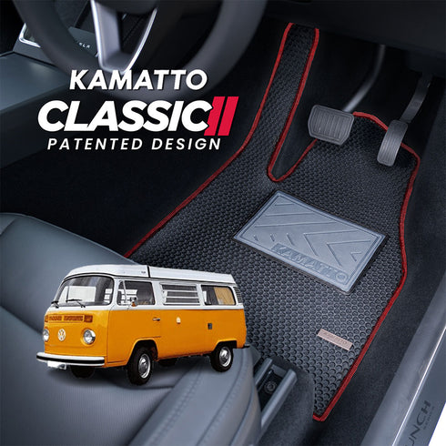 Kamatto Classic Volkswagen Kombi T2 8-Seater (1967-1978) Car Floor Mat and Carpet