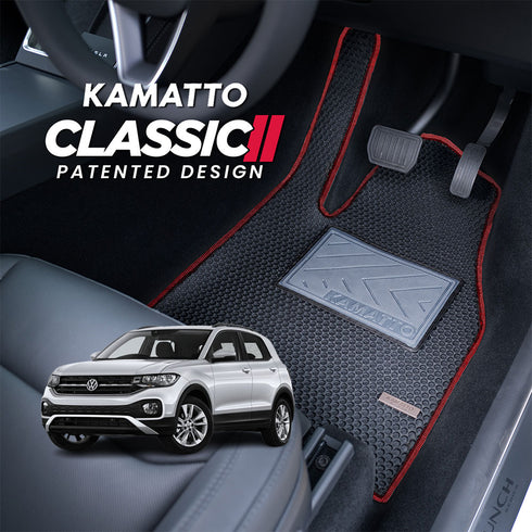 Kamatto Classic Volkswagen T-Cross (2019-Present) Car Floor Mat and Carpet
