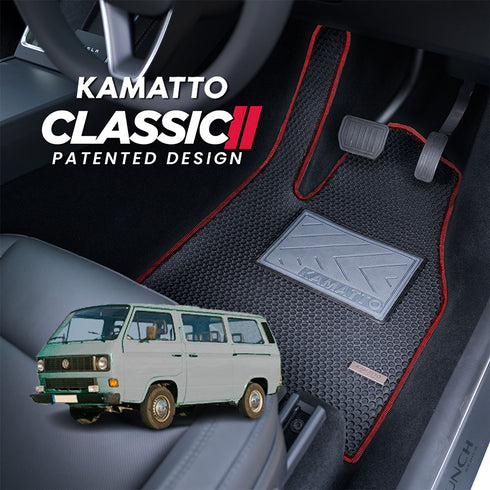 Kamatto Classic Volkswagen Transporter T3 (1979-1991) Car Floor Mat and Carpet
