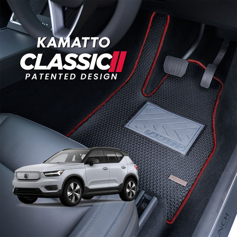 Kamatto Classic Volvo XC40 Recharge Pure Electric (2022-Present) Car Floor Mat and Carpet