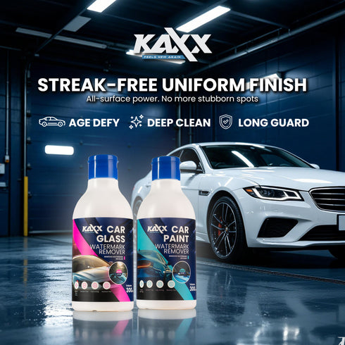 KAXX Car Watermark Remover Series | Remove Water Spot & Mineral Stain | Glass & Paint Care