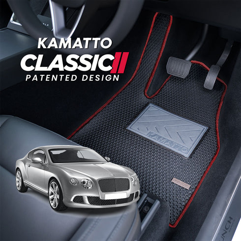 Kamatto Classic Bentley Continental GT (2011-2018) Car Floor Mat and Carpet