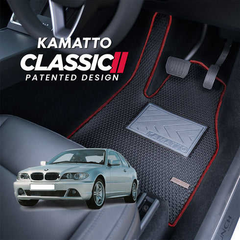 Kamatto Classic BMW 3 Series E46 Coupe (1998-2006) Car Floor Mat and Carpet