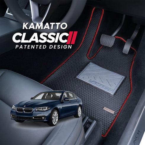 Kamatto Classic BMW 5 Series Sedan F10 Facelift (2014-2017) Car Floor Mat and Carpet
