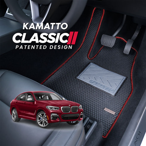 Kamatto Classic BMW X4 G02 Facelift (2022-Present) Car Floor Mat and Carpet
