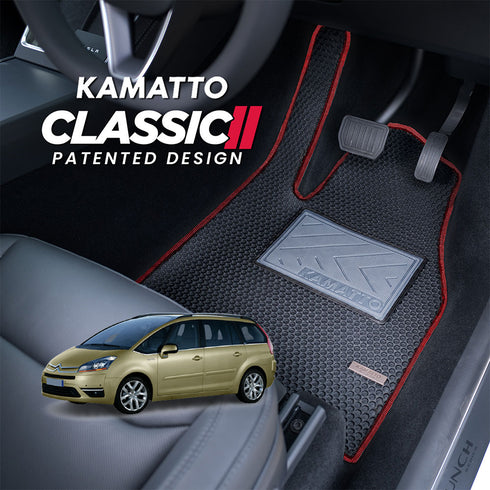 Kamatto Classic Citroen Grand C4 Picasso (2006-2013) Car Floor Mat and Carpet