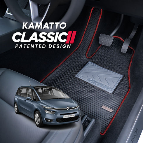 Kamatto Classic Citroen Grand C4 Space Tourer 7-Seater (2013-2020) Car Floor Mat and Carpet