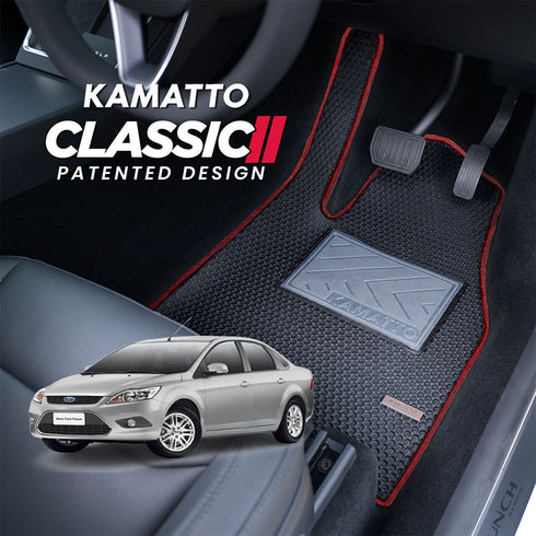 Kamatto Classic Ford Focus Sedan (2004-2011) Car Floor Mat and Carpet
