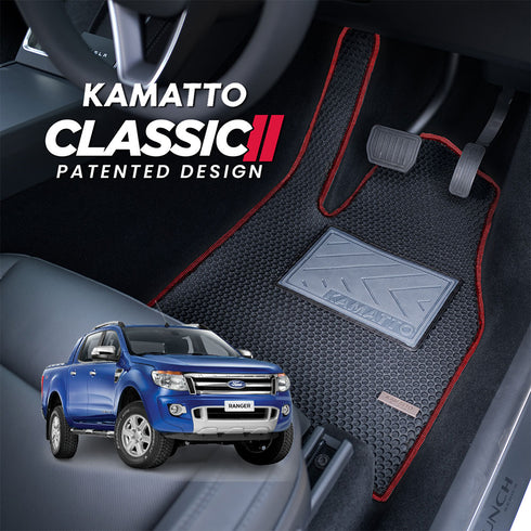 Kamatto Classic Ford Ranger T6 / T7 (2011-2018) Car Floor Mat and Carpet