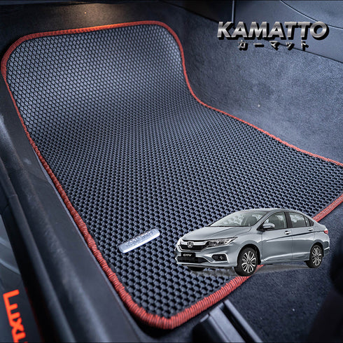 Kamatto Classic Honda City GM6 / T9A (2014-2020) Car Floor Mat and Carpet