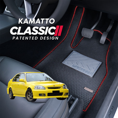 Kamatto Classic Honda Civic EK (1996- 2000) Car Floor Mat and Carpet