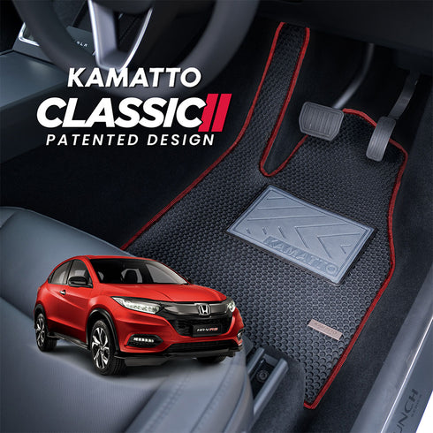 Kamatto Classic Honda Vezel / HR-V / HRV (2015-2021) Car Floor Mat and Carpet