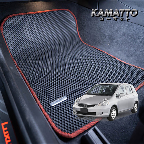 Kamatto Classic Honda Fit / Jazz 1st Gen (2001-2008) Car Floor Mat and Carpet
