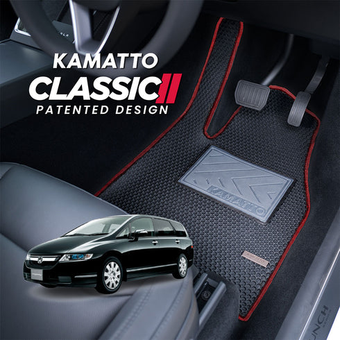 Kamatto Classic Honda Odyssey RB1 (2003-2008) Car Floor Mat and Carpet