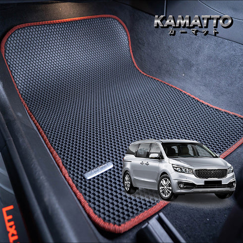 Kamatto Classic Kia Carnival 8-Seater (2017-2020) Car Floor Mat and Carpet