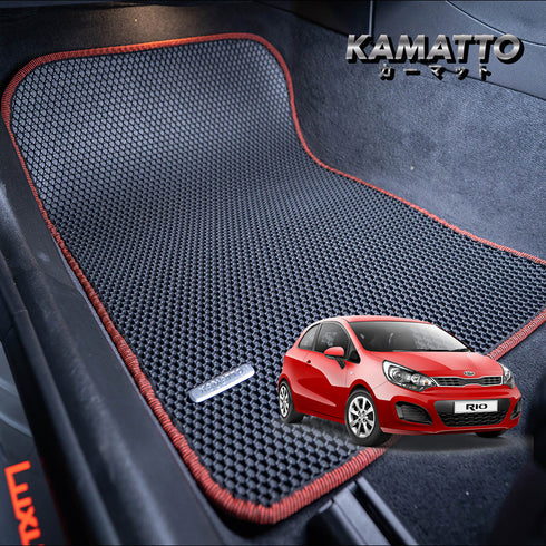 Kamatto Classic Kia Rio Hatchback (2012-2017) Car Floor Mat and Carpet